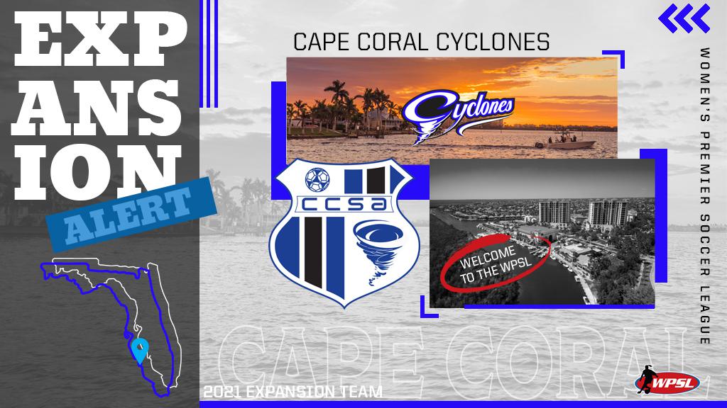 Cape Coral Cyclones Joins WPSL as Expansion Team for 2021 Season The